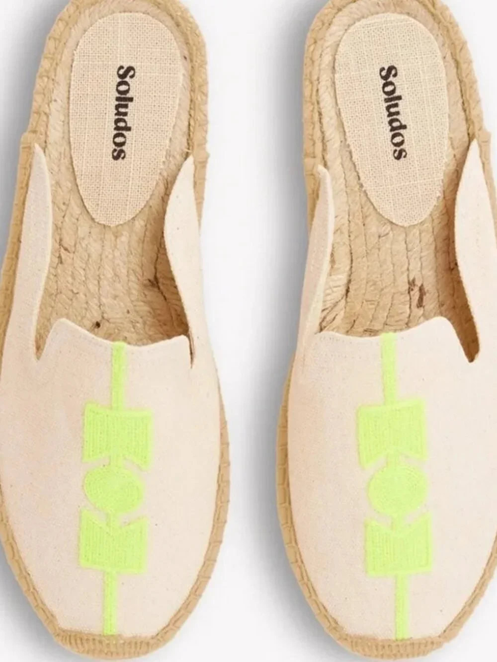 Women's Espadrilles Soludos The Smoking Mule Size 7 - 7.5 NEW In BOX